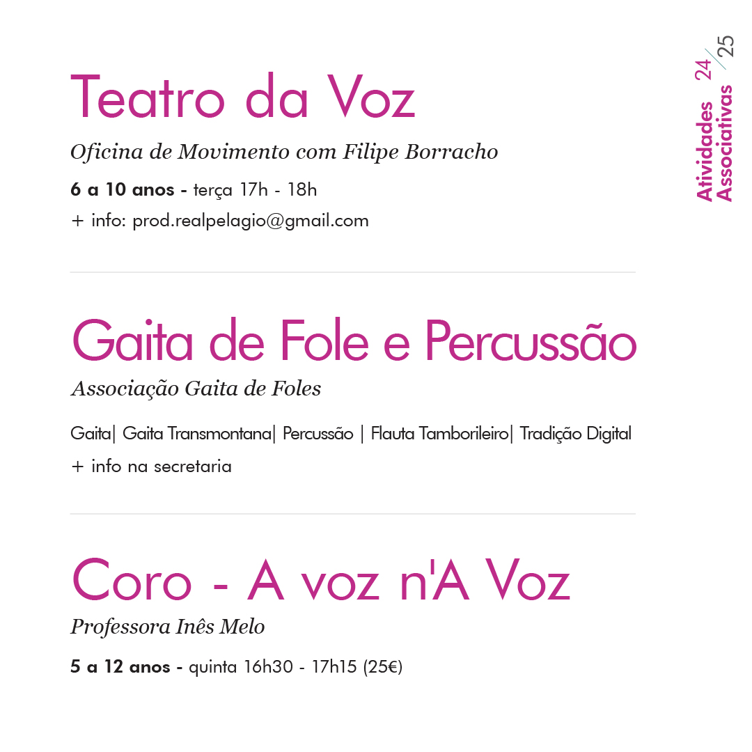 atividades associativas 24 25 06 07